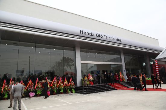 Honda mở đại lý tại Thanh Hóa để hút khách Bắc Trung bộ